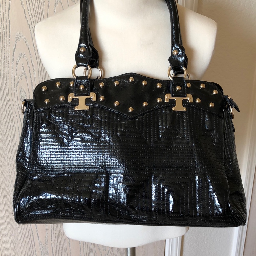 Black Leather Purse
